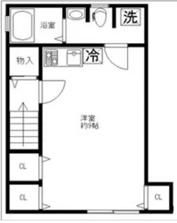 Recx神楽坂【2階】の間取り