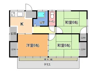 栃木県宇都宮市御幸ケ原町【一戸建】の間取り
