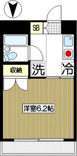 アテナゑにし【1階】の間取り