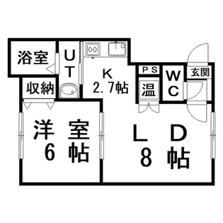 グリザイユ【2階】の間取り