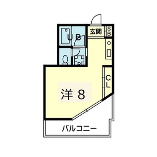 モンクール1【4階】の間取り