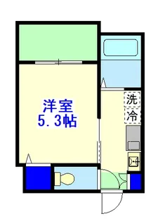 MELDIA南行徳【1階】の間取り