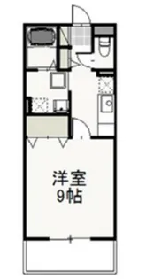 ハピネスKT【1階】の間取り