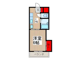 メゾンド―ル 2【2階】の間取り