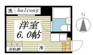 東京都文京区白山2【マンション】の間取り