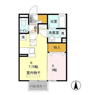 フミカ・トゥール C【1階】の間取り