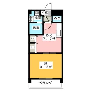 ソフィア御器所【5階】の間取り