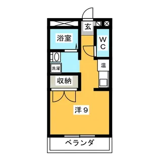 キャンパスサイド【1階】の間取り