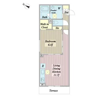 precious【1階】の間取り