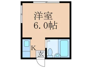 ハイツ阪本【3階】の間取り