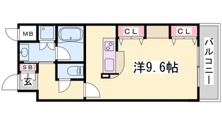 KAISEI新神戸第2【7階】の間取り