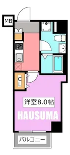 メイクスデザイン東十条【4階】の間取り