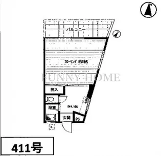 東京都世田谷区赤堤4【マンション】の間取り
