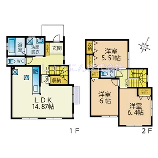 福岡県福岡市城南区七隈1【一戸建】の間取り