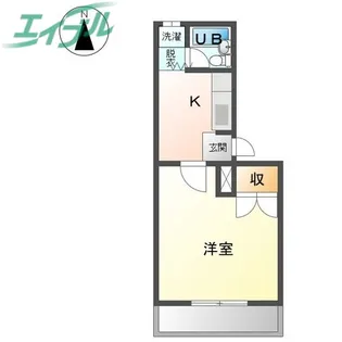 アーバンハイツミスギ【2階】の間取り