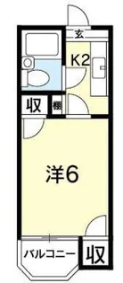 サンテラス常三島【1階】の間取り