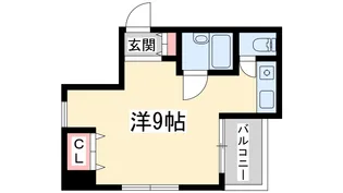 アールズコート(吹田市)【3階】の間取り