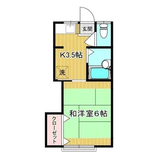 ラネージュ【2階】の間取り