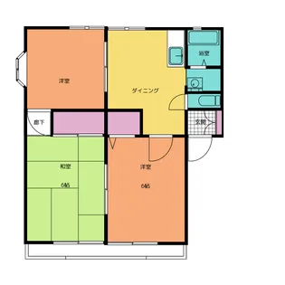 サンホーム千南 A【2階】の間取り