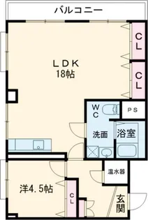 レジ東郷【2階】の間取り