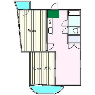 第11鷹取ビル【2階】の間取り
