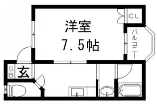 マンションエリーゼ【3階】の間取り