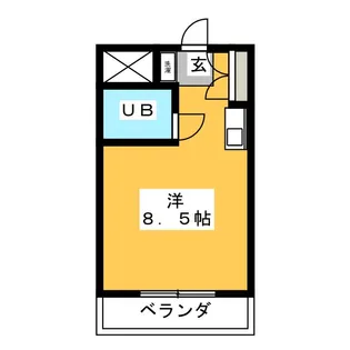 エスカーラ植田【1階】の間取り