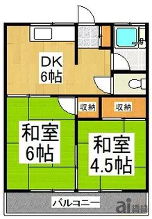埼玉県富士見市羽沢3【アパート】の間取り