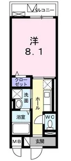 エ クール【7階】の間取り