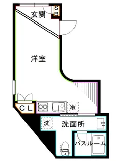 東京都中野区江原町2【マンション】の間取り