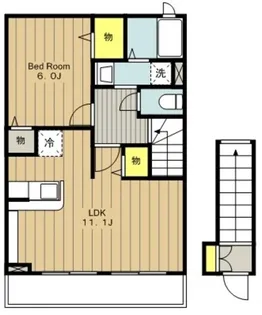 神奈川県綾瀬市蓼川1【アパート】の間取り