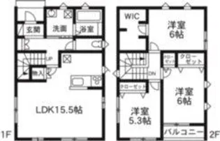 群馬県前橋市天川原町1【一戸建】の間取り