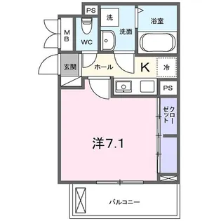 ガーデン・アイリス【3階】の間取り