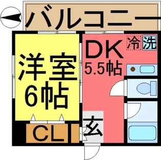 創新ビル【3階】の間取り