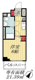 千葉県市川市塩焼2【マンション】の間取り