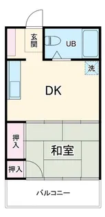 ユウパレス【2階】の間取り