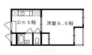 グランドール梅津【4階】の間取り