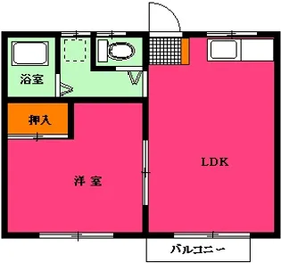 メゾン多夢【2階】の間取り