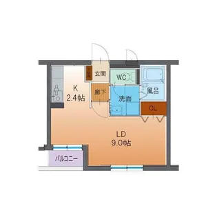 ハートフル アイランド【2階】の間取り