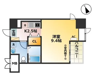リヴェールRX【7階】の間取り
