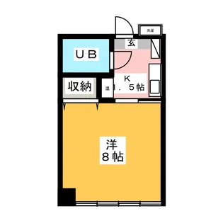 メゾン小山【1階】の間取り
