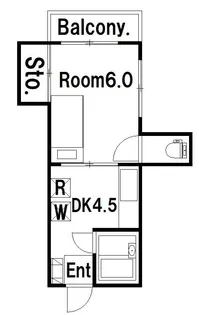 アーバンハイム【1階】の間取り