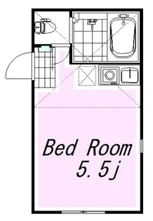 ユナイト星川フレンチクルーラー【1階】の間取り