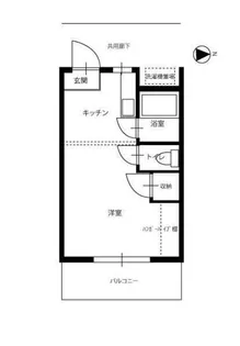 ホワイトメゾン学南1棟【2階】の間取り