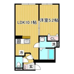 MonreveII【1階】の間取り