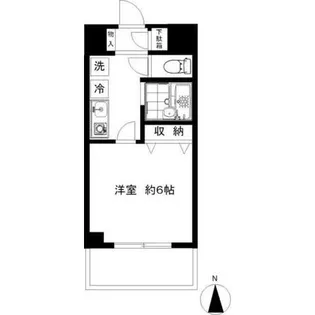 ルート藤沢【3階】の間取り