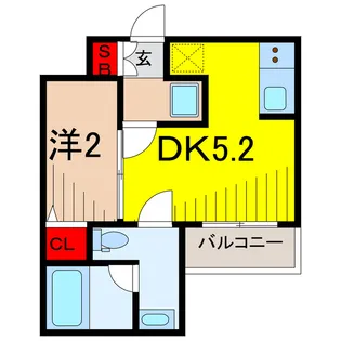 AZEST金町【4階】の間取り