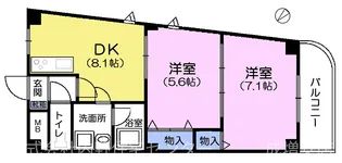 ルーチェ成増【2階】の間取り