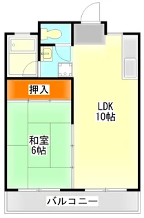 東京都日野市栄町1【マンション】の間取り