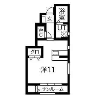 ハウスポコ【1階】の間取り